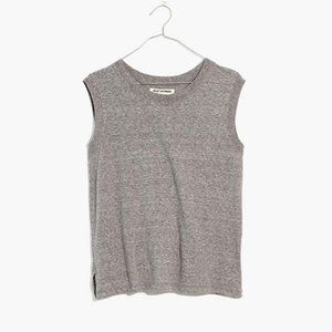 Madewell Ex-Boyfriend Muscle Tank - Heather